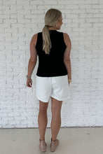 Load image into Gallery viewer, Black Knit Tank FINAL SALE
