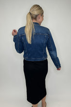 Load image into Gallery viewer, Dark Wash Denim Jacket
