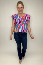 Load image into Gallery viewer, Vibrant Disco Top FINAL SALE
