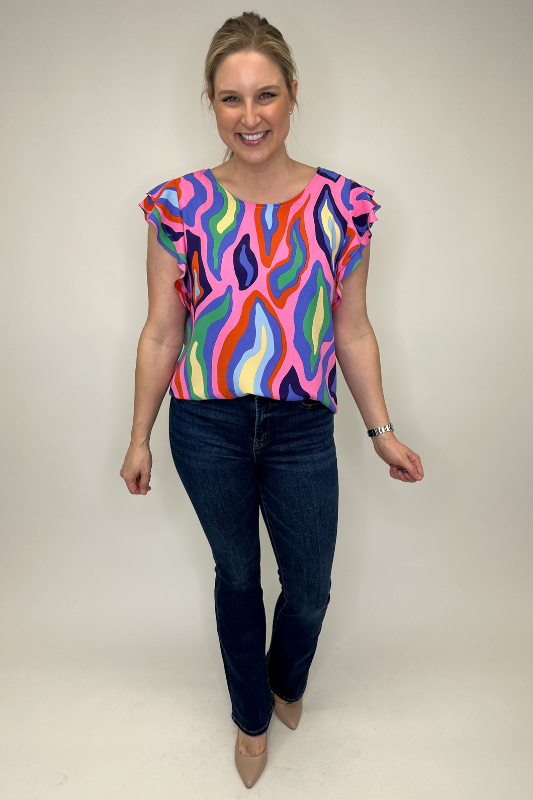 Vibrant Disco Top FINAL SALE