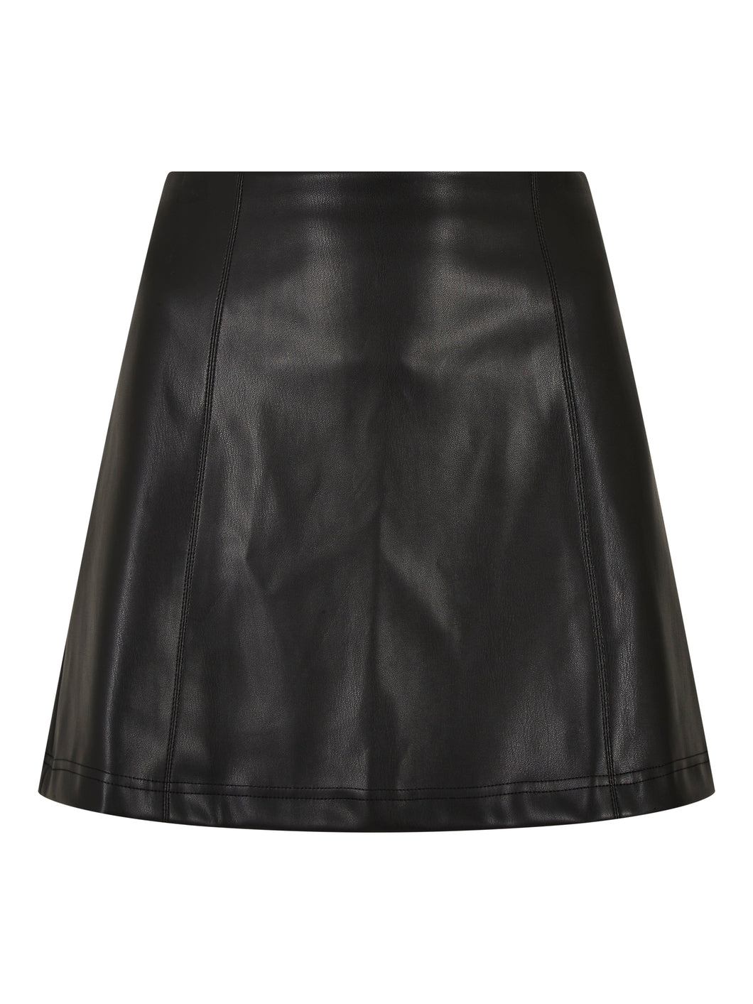 Pleather Mini Skirt