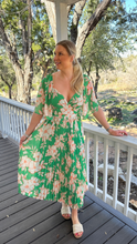 Load image into Gallery viewer, Cool Green Midi Dress
