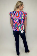 Load image into Gallery viewer, Vibrant Disco Top FINAL SALE
