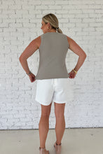 Load image into Gallery viewer, Grey Knit Tank FINAL SALE
