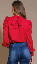 Load image into Gallery viewer, Deep Red Blouse
