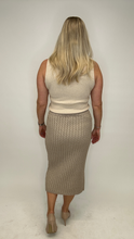 Load image into Gallery viewer, Knitted Midi Skirt FINAL SALE XL
