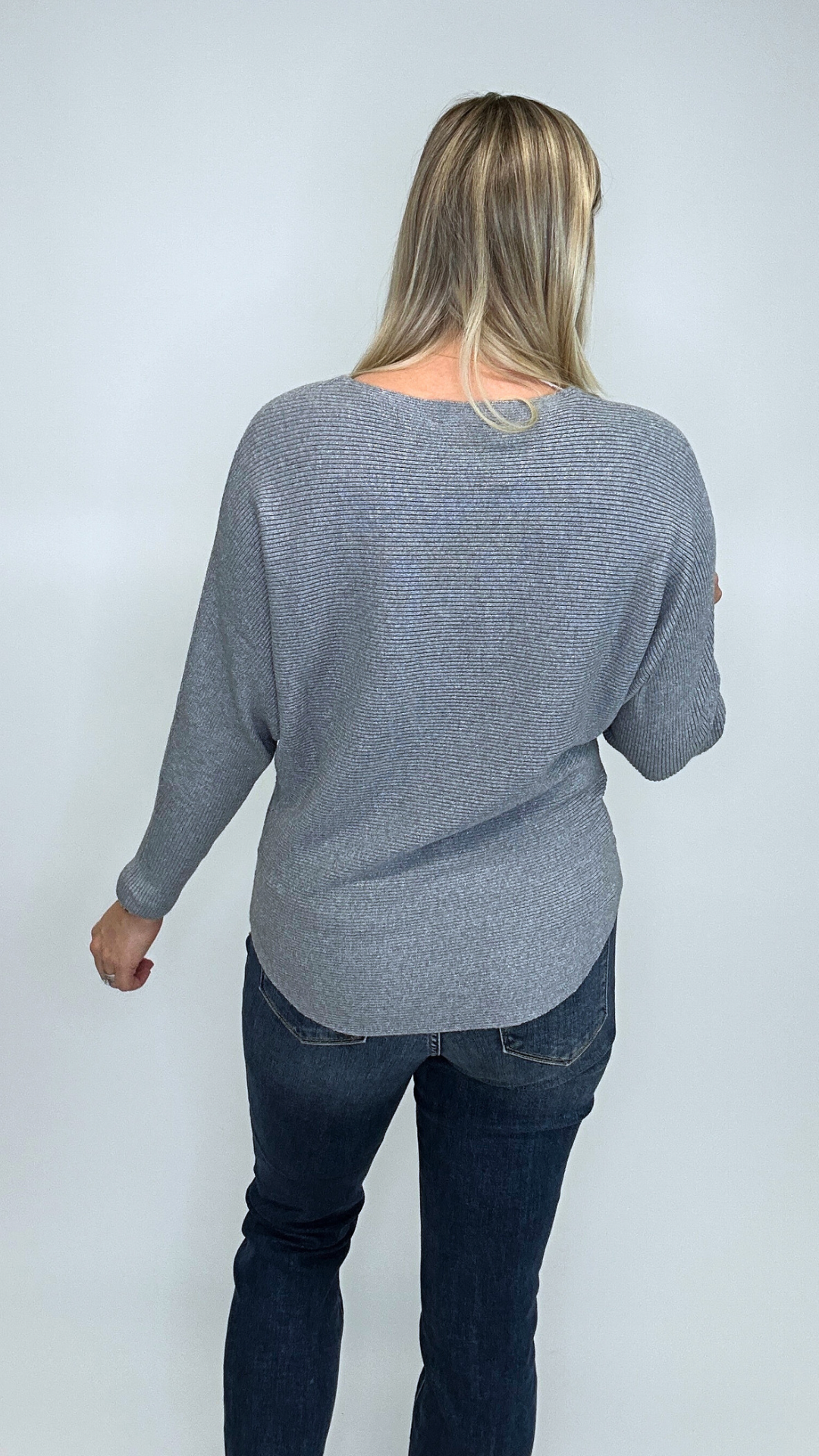 Silver batwing top sales