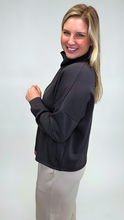 Load image into Gallery viewer, Scuba Cowl Neck Long Sleeve Top FINAL SALE
