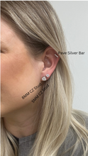 Load image into Gallery viewer, CZ Studs 5mm Silver
