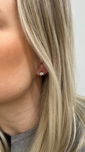 Load image into Gallery viewer, CZ Studs 5mm Silver
