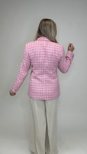 Load image into Gallery viewer, Pale Pink Tucker Blazer- FINAL SALE
