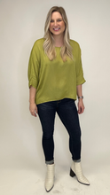 Load image into Gallery viewer, Flowy Avocado Top- FINAL SALE
