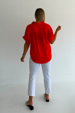 Load image into Gallery viewer, Tomato Red Blouse
