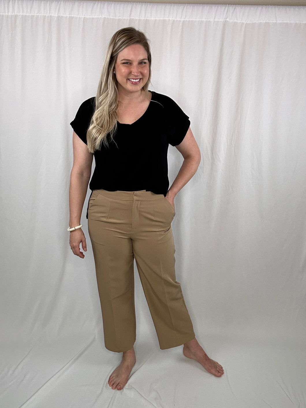 Classy Pant Taupe FINAL SALE